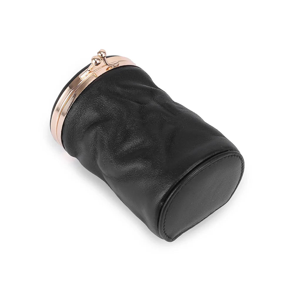 Barrel cosmetic bag