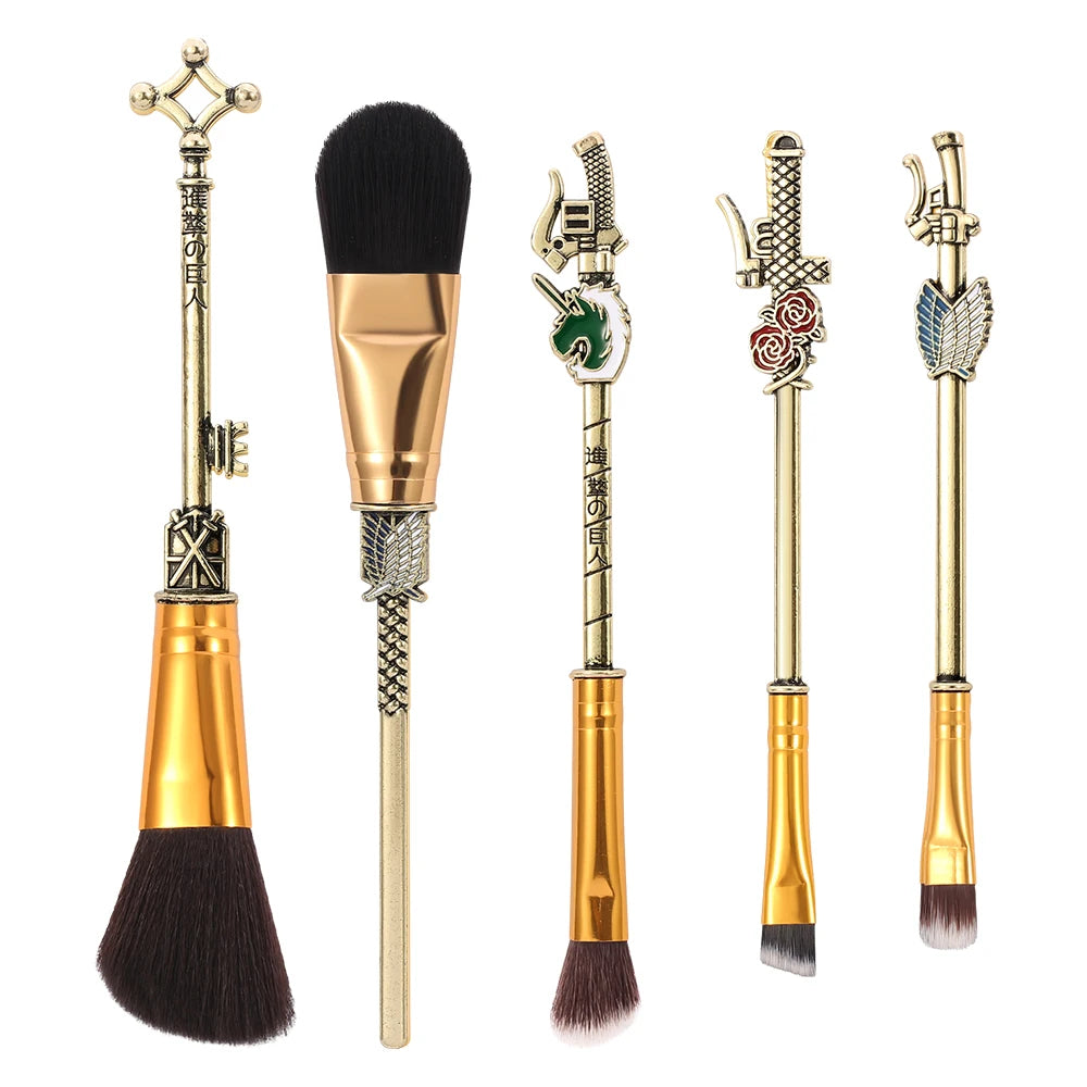 Makeup brush set