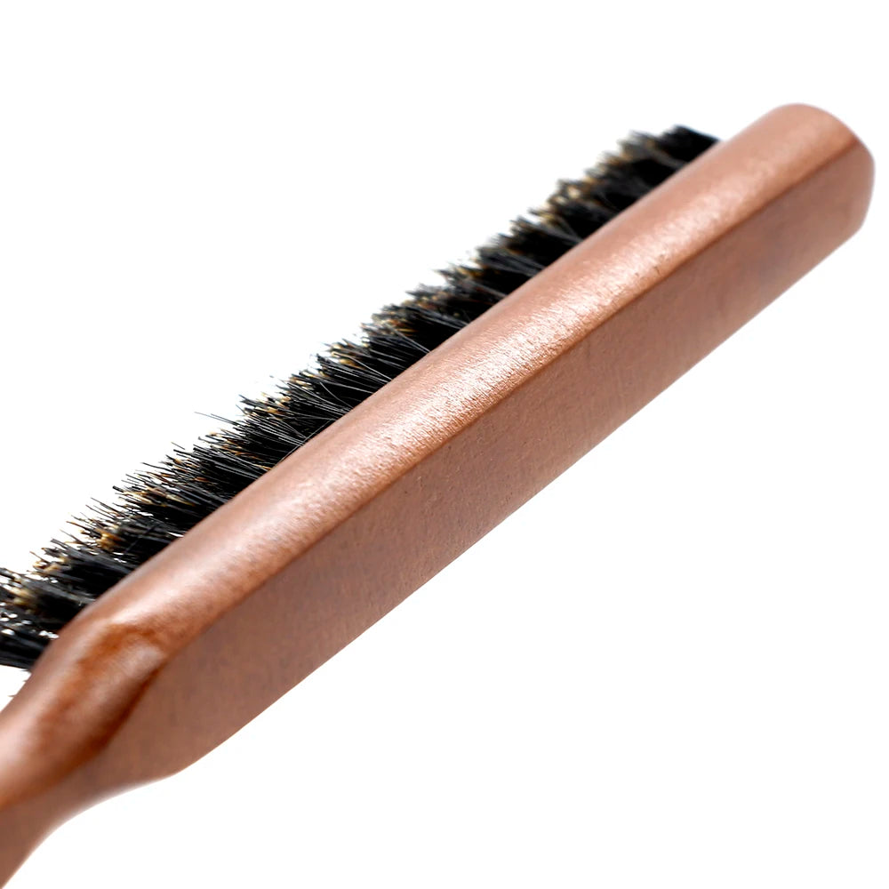 Natural styling brush