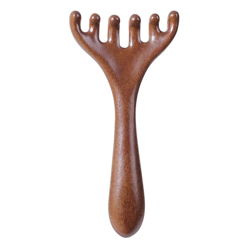 Sandalwood massage comb