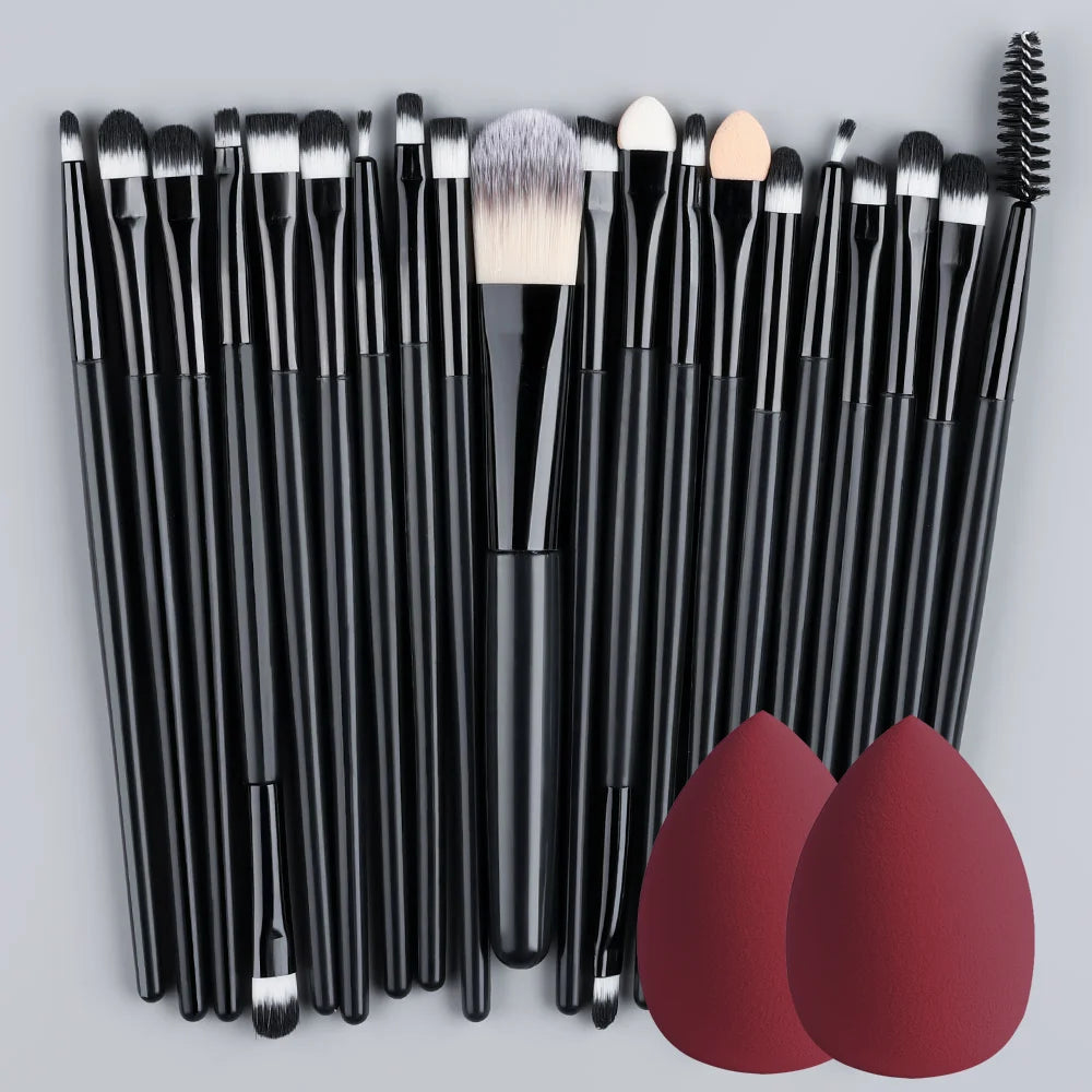 Makeup brush set