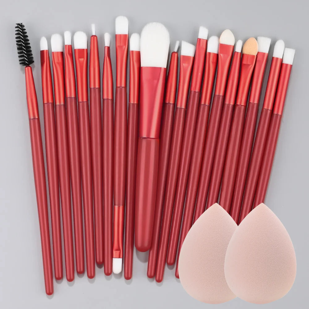 Makeup brush set