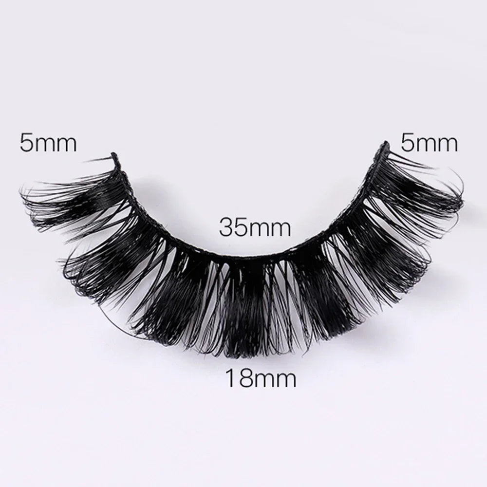 Set of 4 pairs of eyelashes