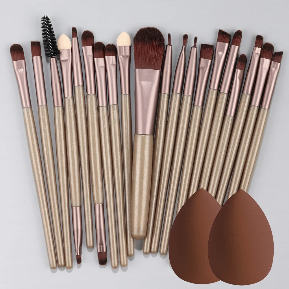 Makeup brush set