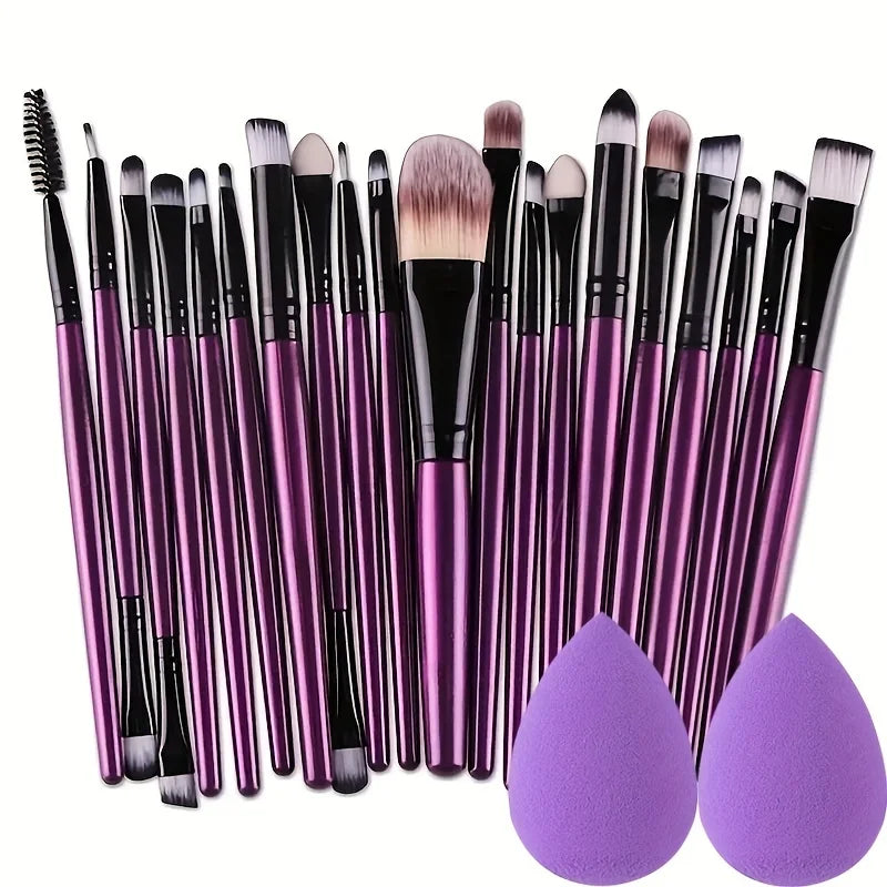 Makeup brush set