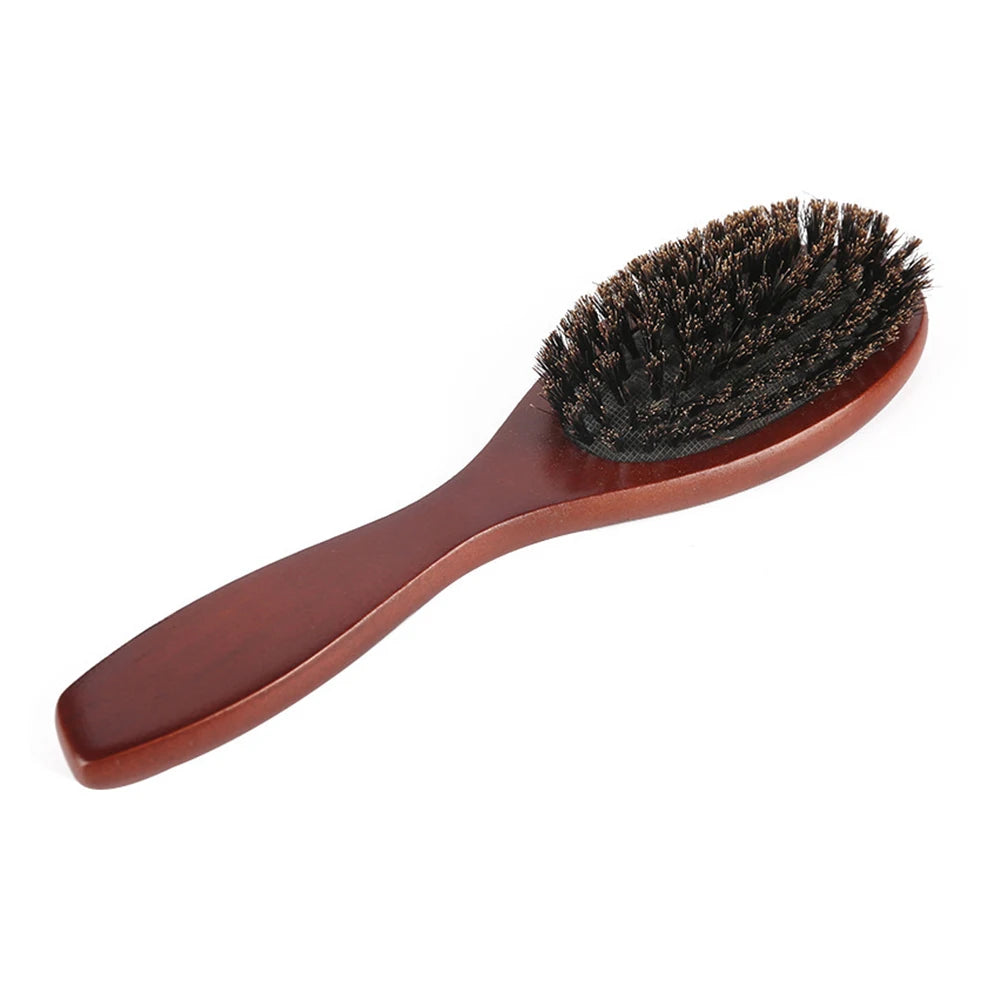 Fluff-free hairbrush