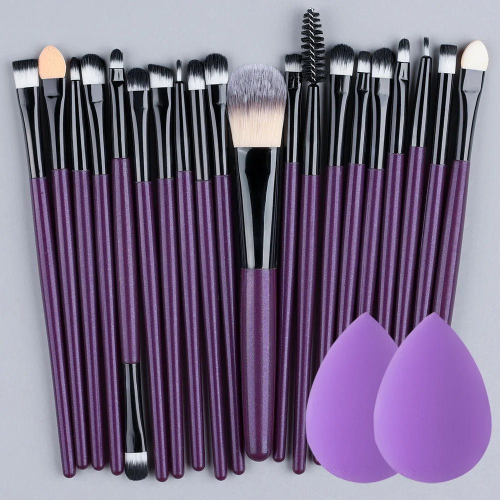 Makeup brush set