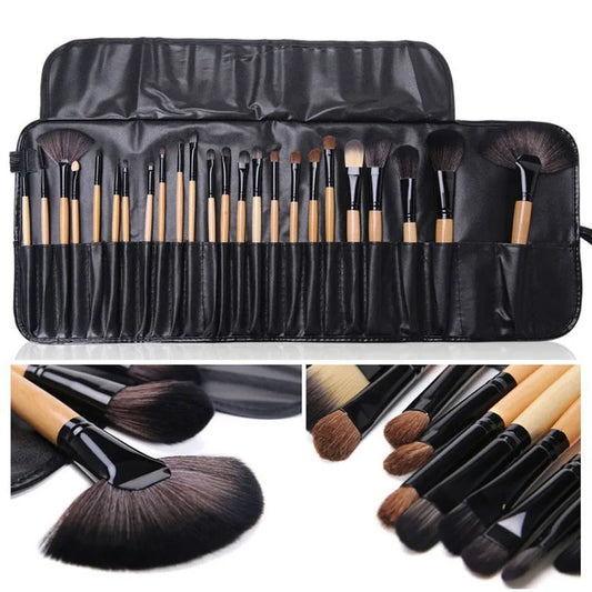 Professional set of brushes