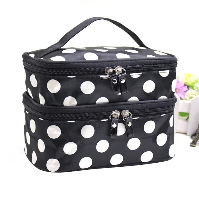 Large waterproof cosmetic bag