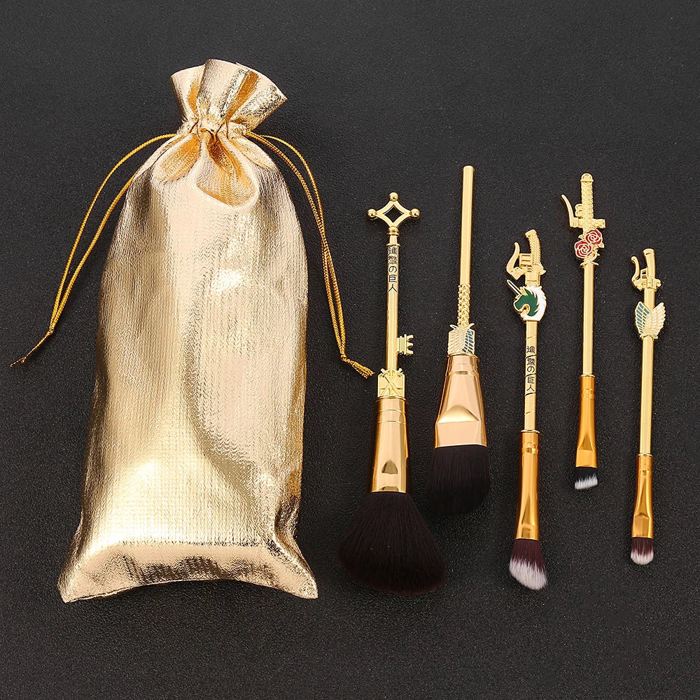 Makeup brush set