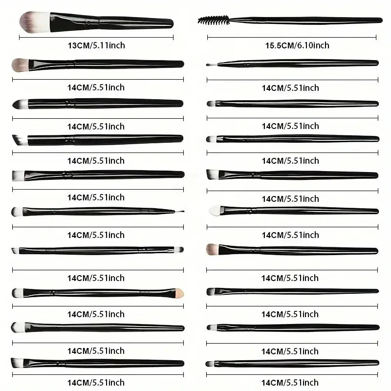 Makeup brush set