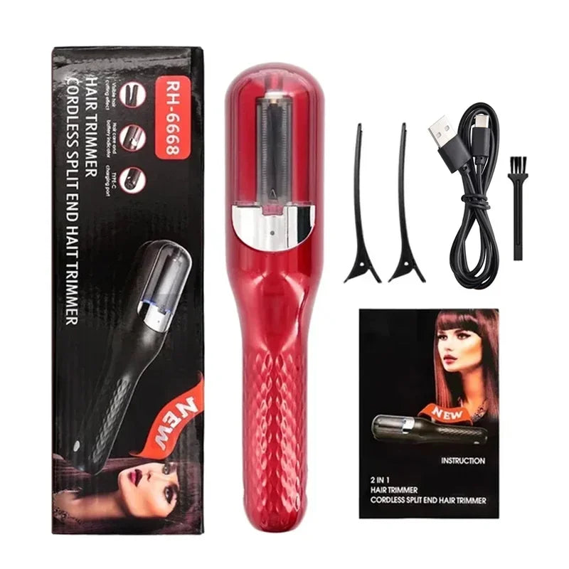 Trimmer for damaged hair