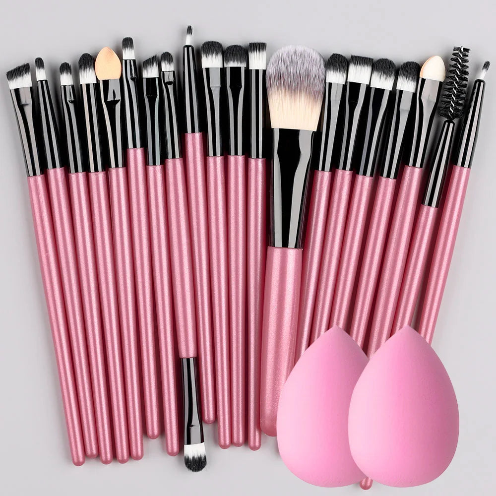 Makeup brush set