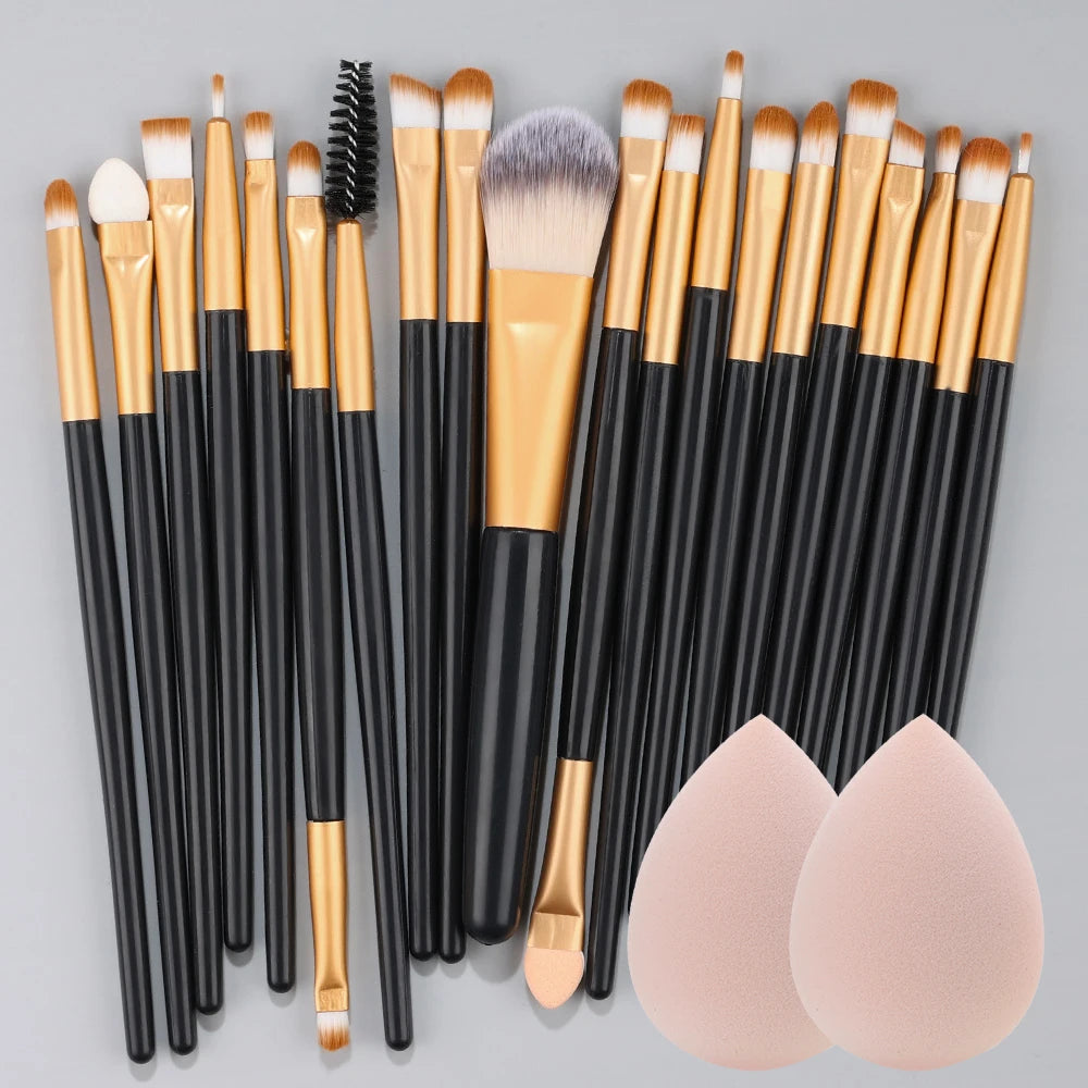 Makeup brush set